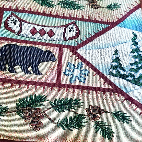 NWT Christmas 🎄  Themed Table Runner 72" X 13" Home Decor Dining Table. - Picture 6 of 15